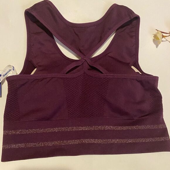 🛍Women’s Aeropostale logo Sports Bra Size : S/P - Picture 2 of 6